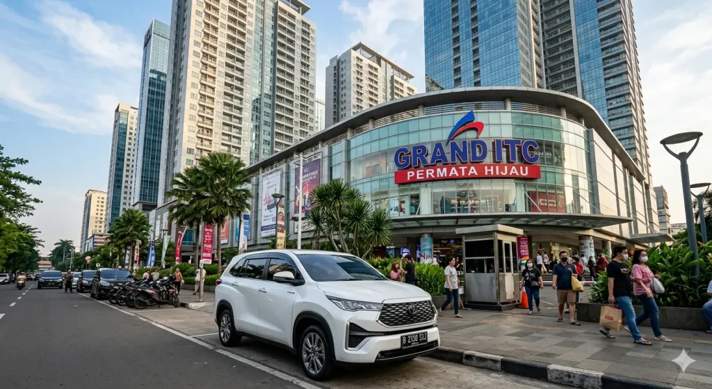 rental mobil Grogol Utara Natura Rentcar di kawasan Permata Hijau