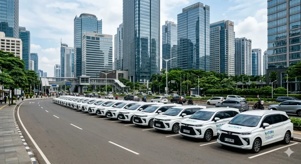 Rental mobil Jakarta Selatan Natura Rentcar armada lengkap