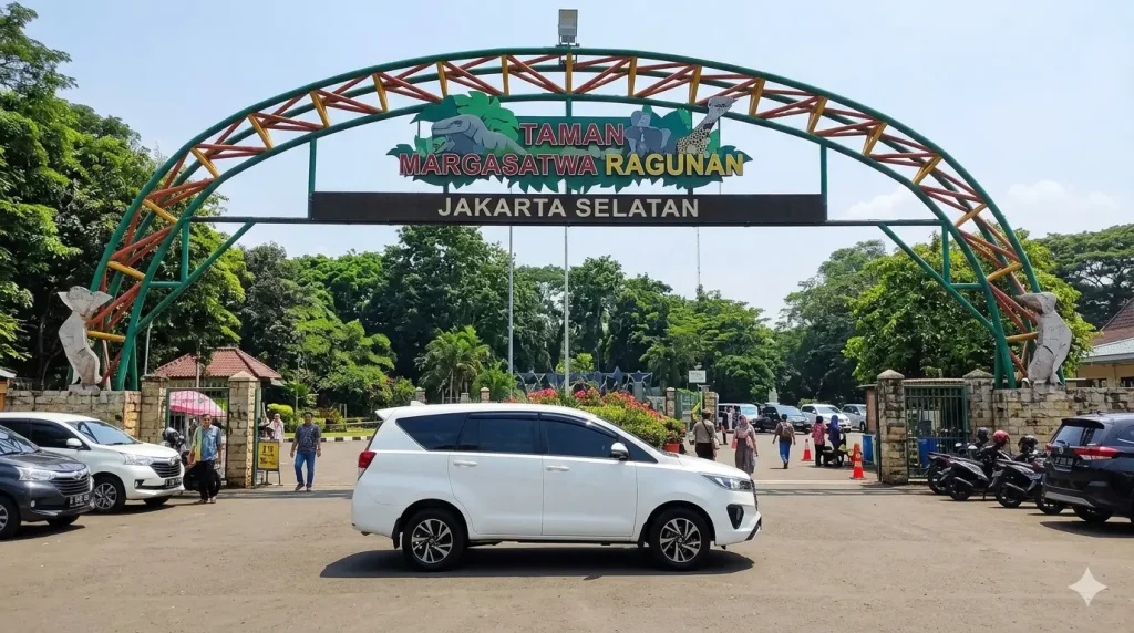 Sewa mobil wisata Jakarta Selatan ke Ragunan