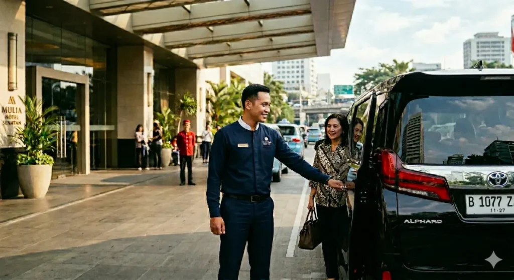sewa mobil dengan sopir profesional di Senayan Jakarta Selatan