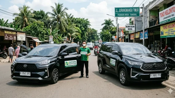 Rental Mobil Jurangmangu Timur + Sopir, Harga Mulai Rp200.000